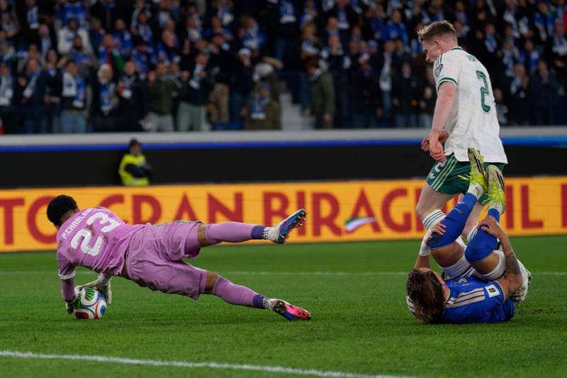 Football. FIFA World Cup Qualifiers. Italy - Northern Ireland. 26.03.2026