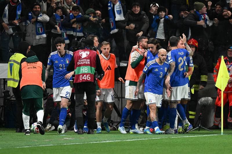 Football. FIFA World Cup Qualifiers. Italy - Northern Ireland. 26.03.2026