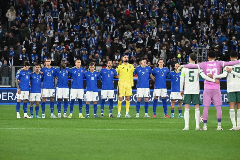 Football. FIFA World Cup Qualifiers. Italy - Northern Ireland. 26.03.2026