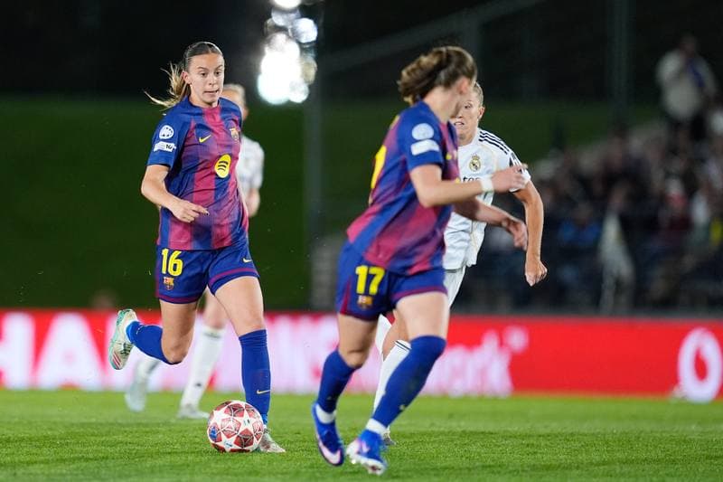 Football. UEFA Women's Champions League. Real Madrid - Barcelona. 25.03.2026