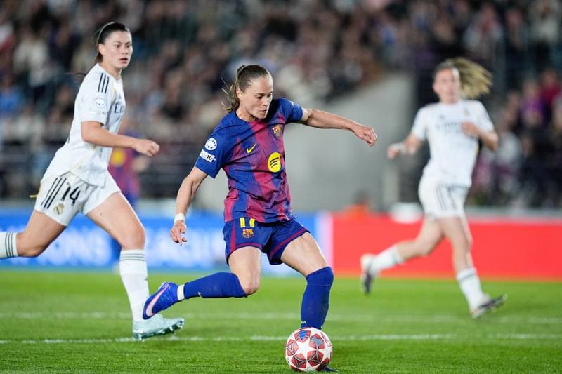 Football. UEFA Women's Champions League. Real Madrid - Barcelona. 25.03.2026