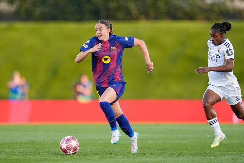 Football. UEFA Women's Champions League. Real Madrid - Barcelona. 25.03.2026