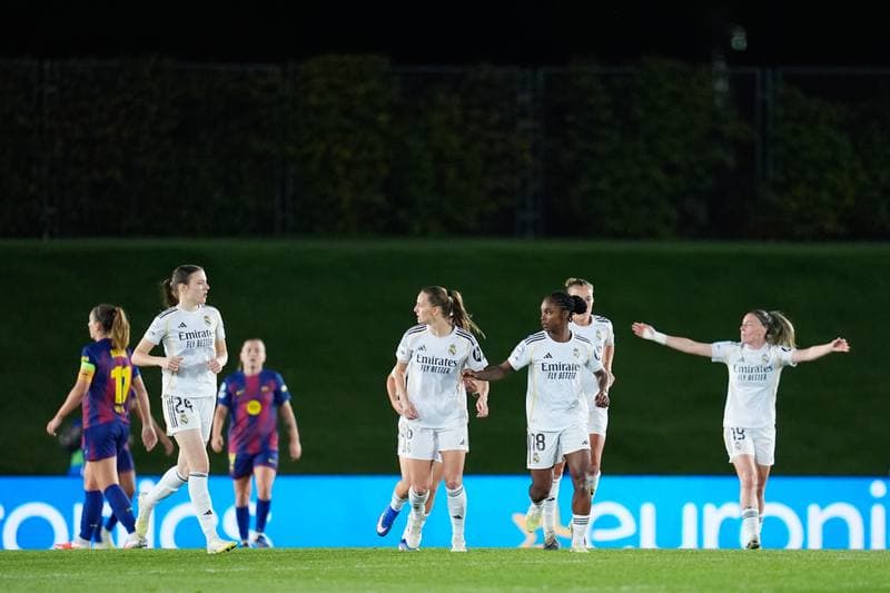 Football. UEFA Women's Champions League. Real Madrid - Barcelona. 25.03.2026
