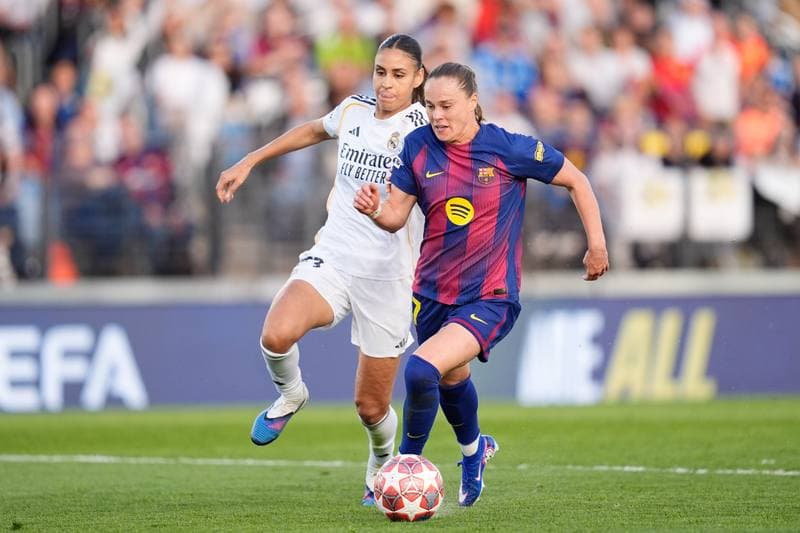 Football. UEFA Women's Champions League. Real Madrid - Barcelona. 25.03.2026