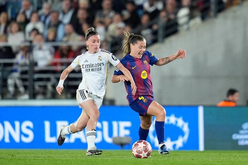Football. UEFA Women's Champions League. Real Madrid - Barcelona. 25.03.2026