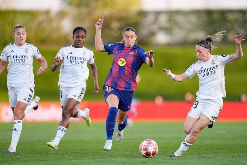 Football. UEFA Women's Champions League. Real Madrid - Barcelona. 25.03.2026