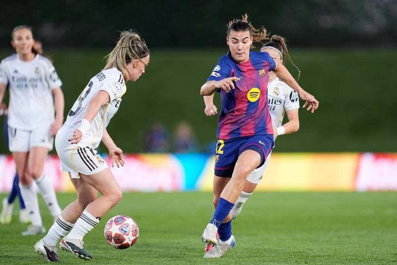 Football. UEFA Women's Champions League. Real Madrid - Barcelona. 25.03.2026