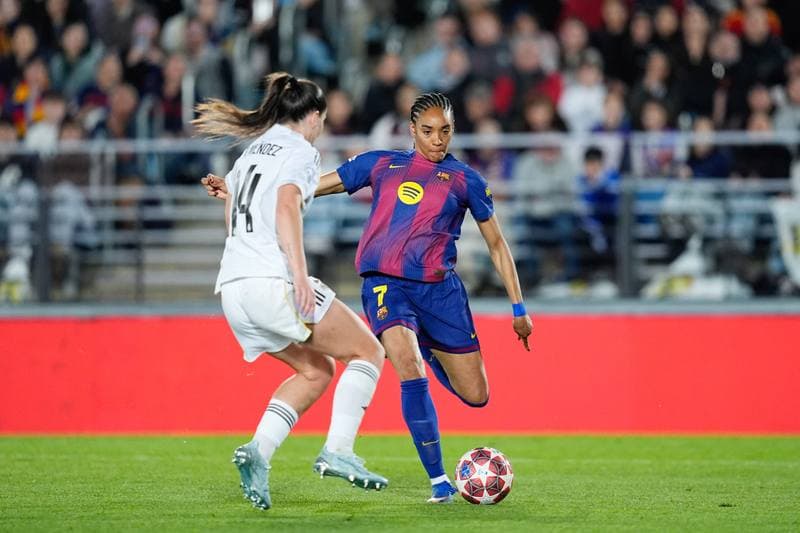 Football. UEFA Women's Champions League. Real Madrid - Barcelona. 25.03.2026
