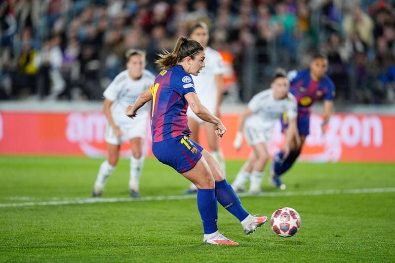 Football. UEFA Women's Champions League. Real Madrid - Barcelona. 25.03.2026
