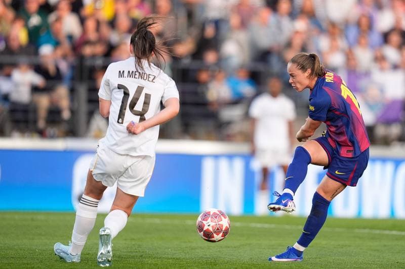 Football. UEFA Women's Champions League. Real Madrid - Barcelona. 25.03.2026