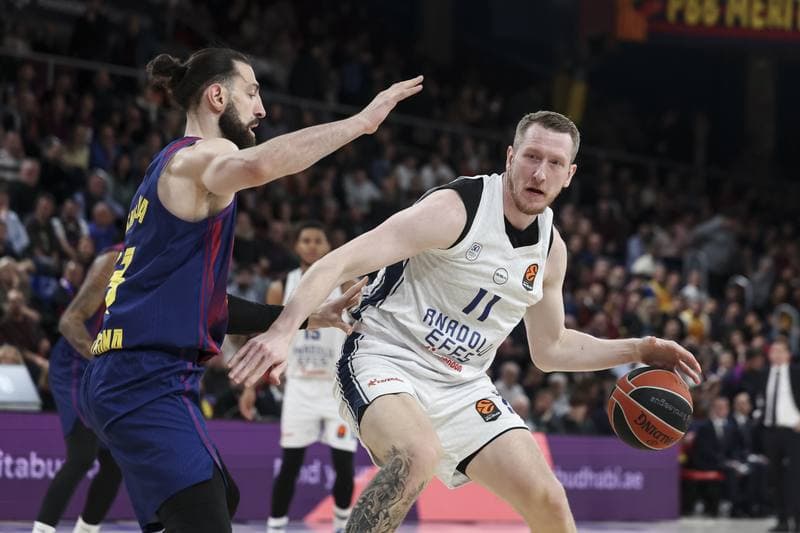 Basketball. Turkish Airlines EuroLeague. FC Barcelona - Anadolu Efes Istanbul. 24.03.2026