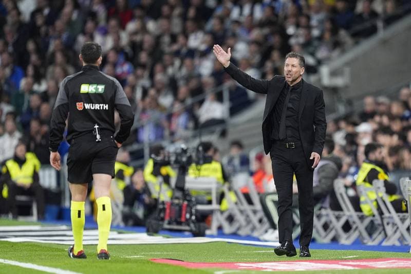 Football. La Liga. Real Madrid - Atletico Madrid. 22.03.2026