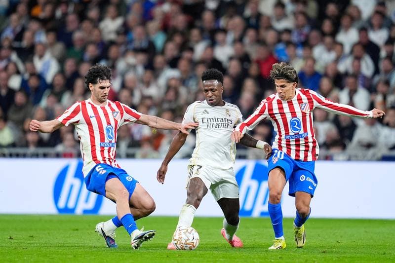 Football. La Liga. Real Madrid - Atletico Madrid. 22.03.2026