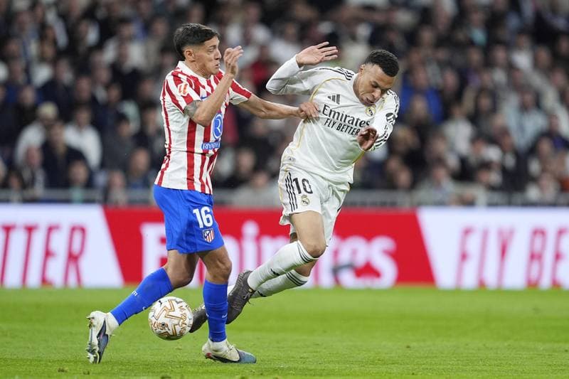 Football. La Liga. Real Madrid - Atletico Madrid. 22.03.2026