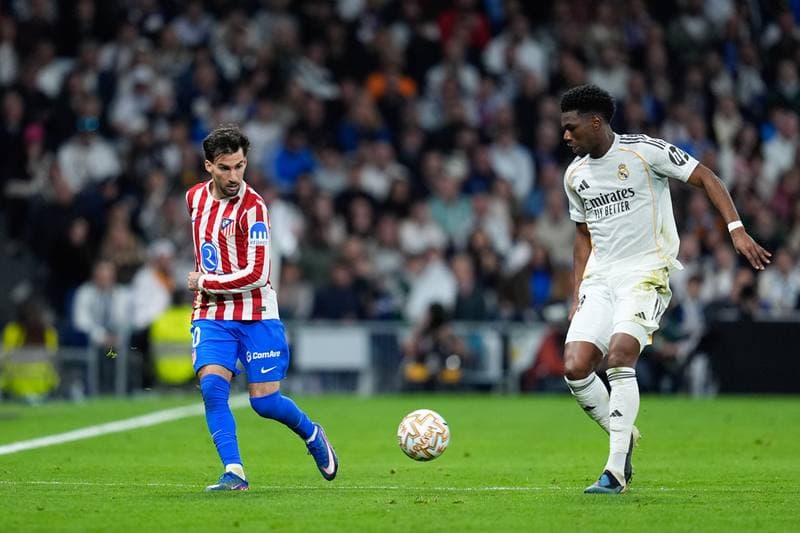 Football. La Liga. Real Madrid - Atletico Madrid. 22.03.2026