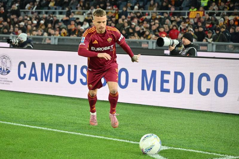 Football. Serie A. AS Roma - US Lecce. 22.03.2026