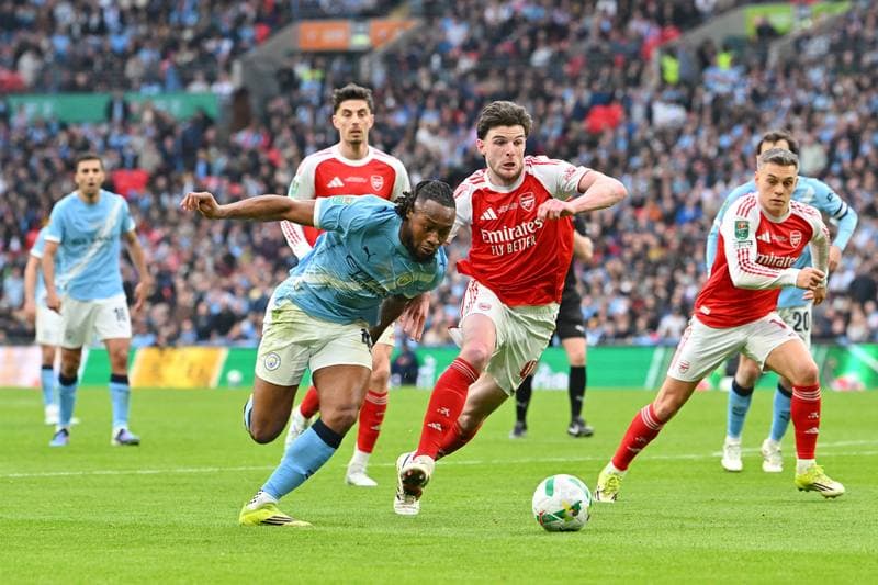 Football. Carabao Cup Final. Arsenal - Manchester City. 22.03.2026