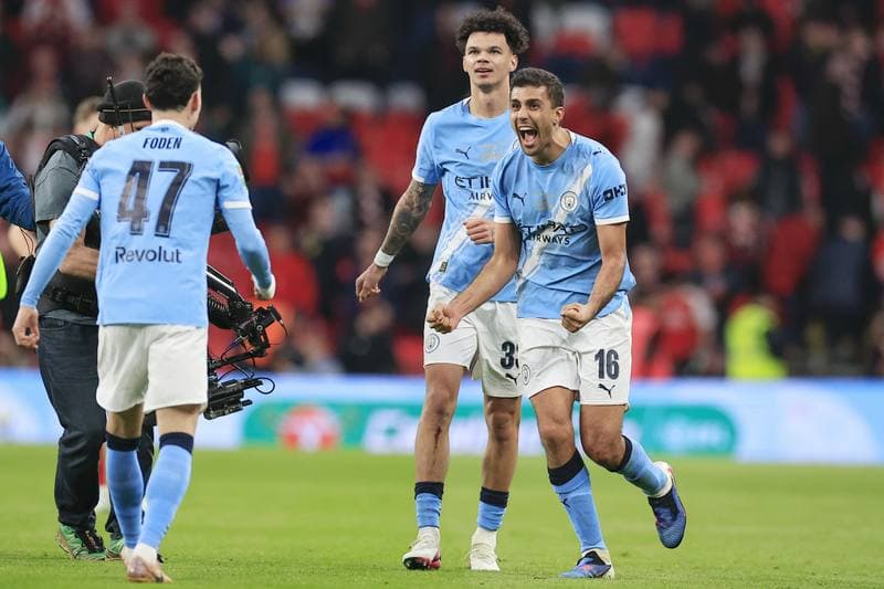 Football. Carabao Cup Final. Arsenal - Manchester City. 22.03.2026