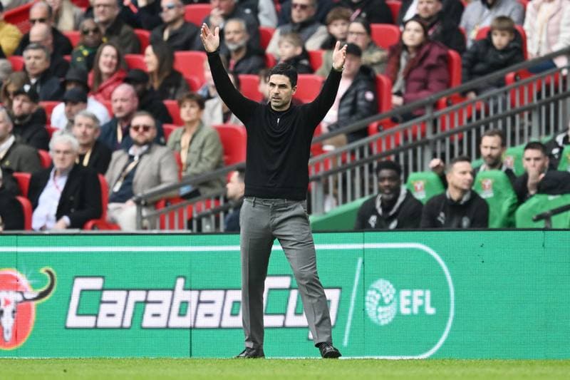 Football. Carabao Cup Final. Arsenal - Manchester City. 22.03.2026