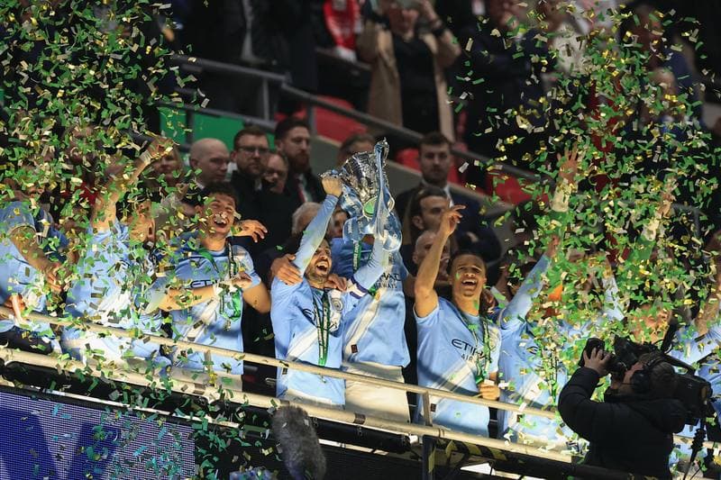 Football. Carabao Cup Final. Arsenal - Manchester City. 22.03.2026