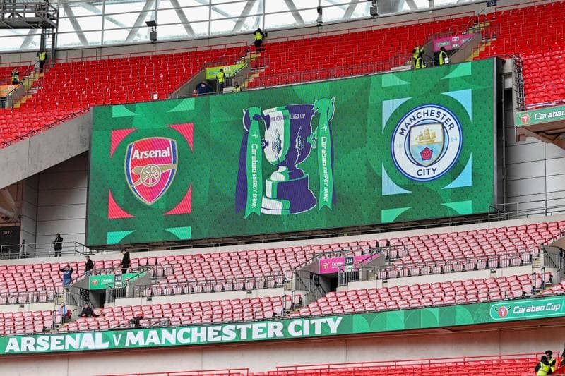 Football. Carabao Cup Final. Arsenal - Manchester City. 22.03.2026