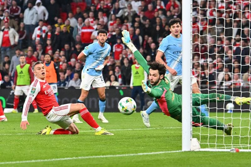 Football. Carabao Cup Final. Arsenal - Manchester City. 22.03.2026