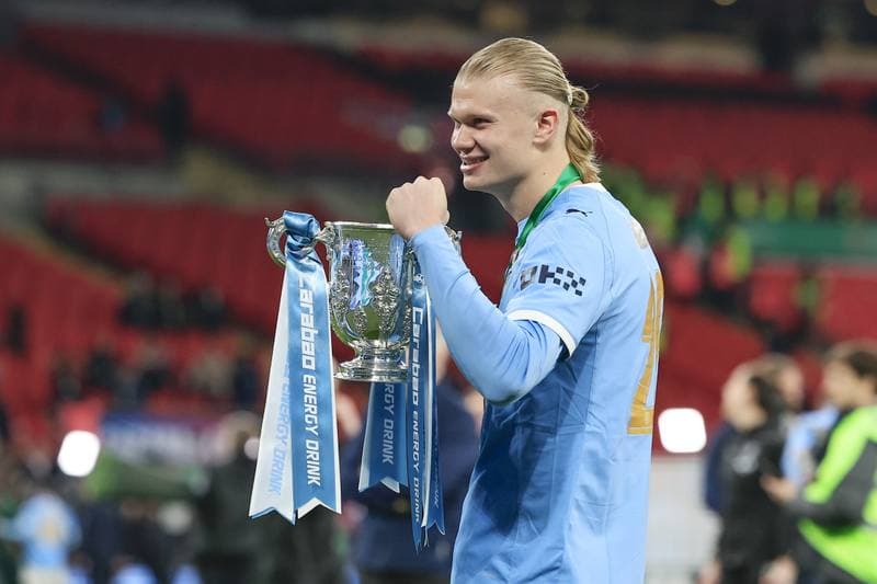 Football. Carabao Cup Final. Arsenal - Manchester City. 22.03.2026