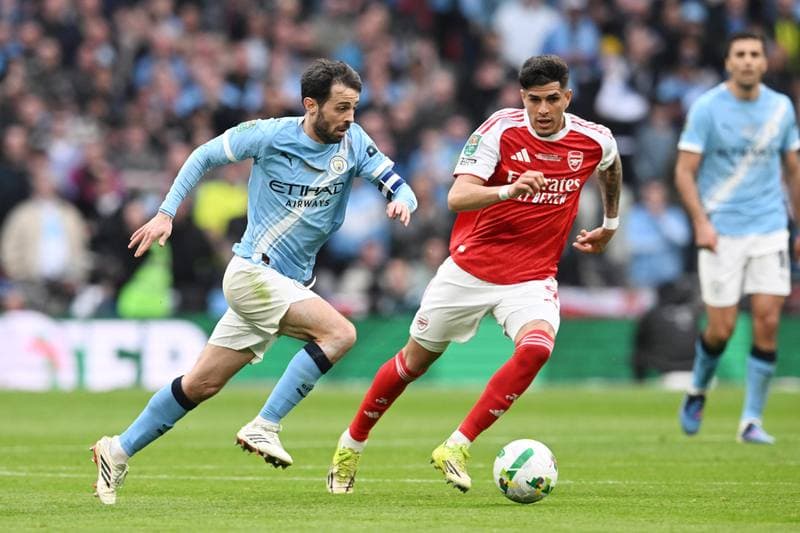 Football. Carabao Cup Final. Arsenal - Manchester City. 22.03.2026