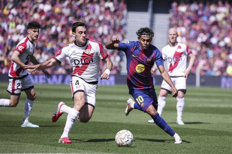 Football. La Liga. Barcelona - Rayo Vallecano. 22.03.2026
