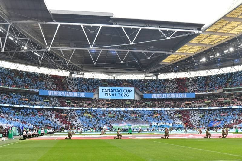 Football. Carabao Cup Final. Arsenal - Manchester City. 22.03.2026