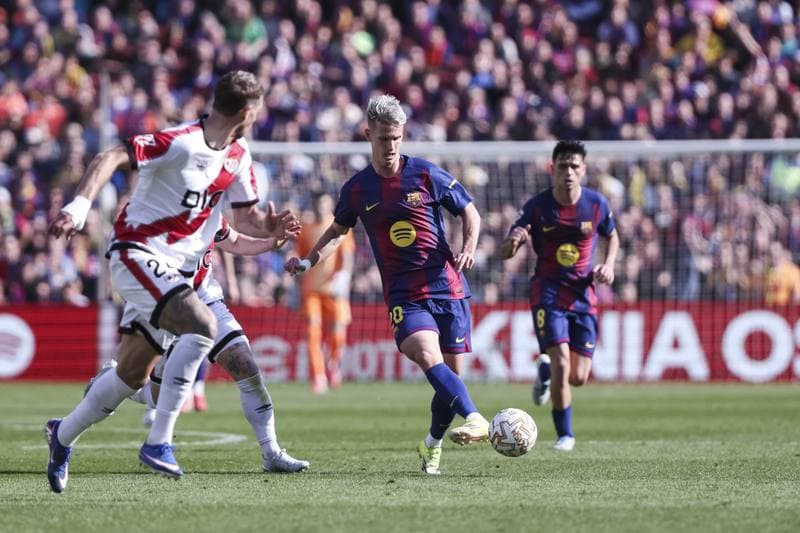 Football. La Liga. Barcelona - Rayo Vallecano. 22.03.2026