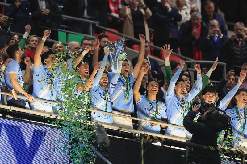 Football. Carabao Cup Final. Arsenal - Manchester City. 22.03.2026