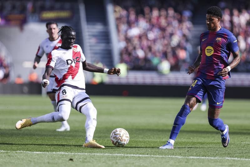 Football. La Liga. Barcelona - Rayo Vallecano. 22.03.2026