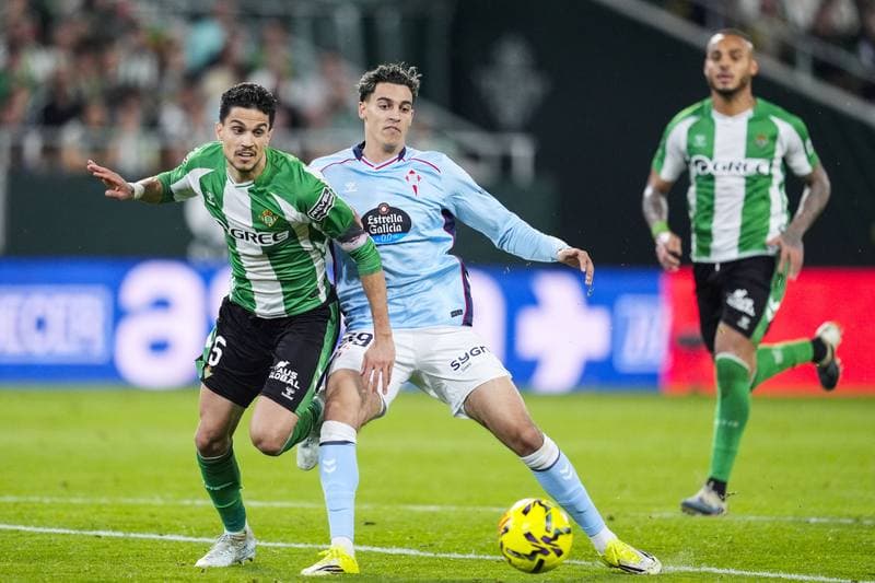 Football. La Liga. Real Betis - Celta Vigo. 15.03.2026