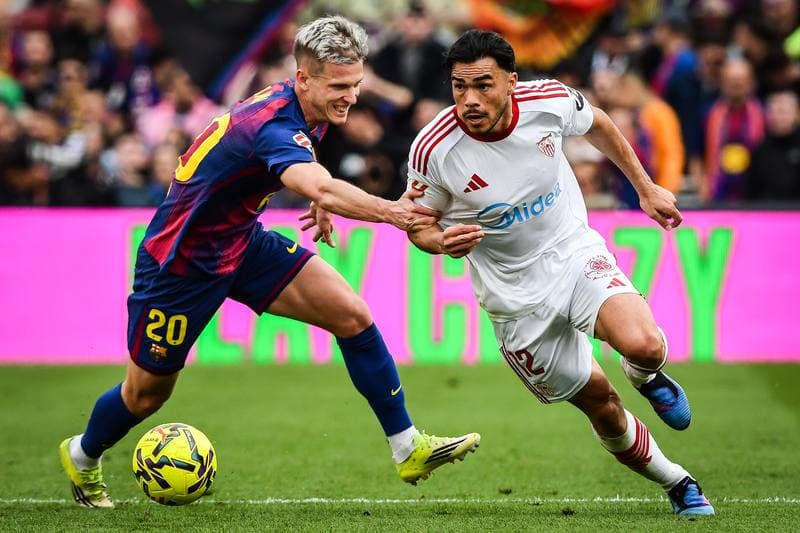 Football. La Liga. Barcelona - Sevilla. 15.03.2026