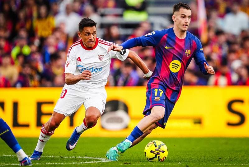 Football. La Liga. Barcelona - Sevilla. 15.03.2026