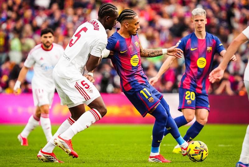 Football. La Liga. Barcelona - Sevilla. 15.03.2026