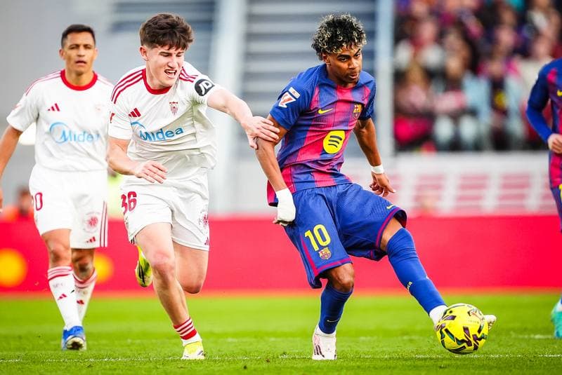 Football. La Liga. Barcelona - Sevilla. 15.03.2026