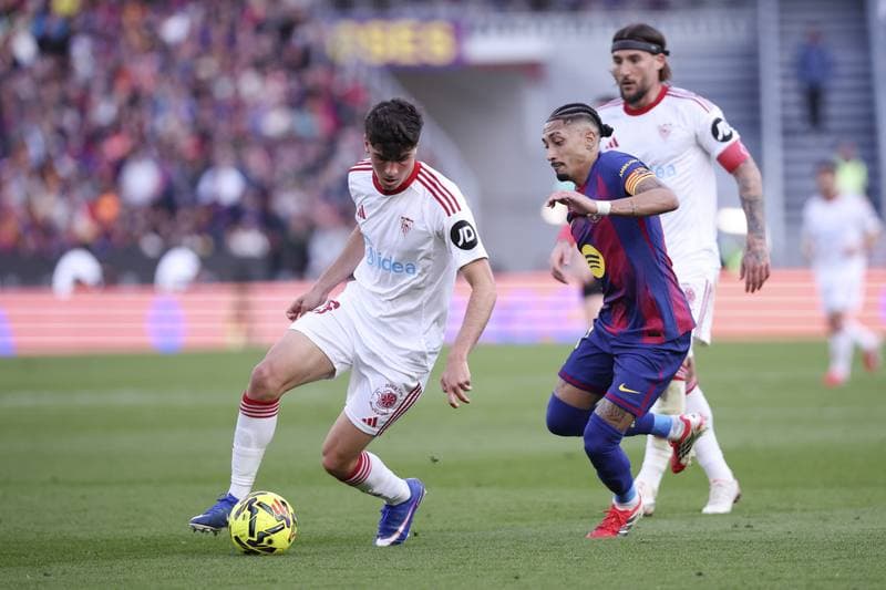 Football. La Liga. Barcelona - Sevilla. 15.03.2026