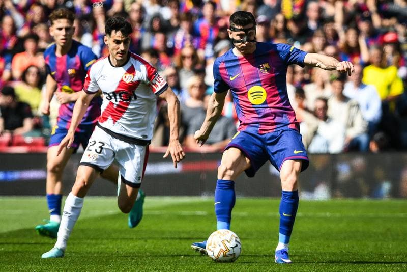Football. La Liga. Barcelona - Rayo Vallecano. 22.03.2026