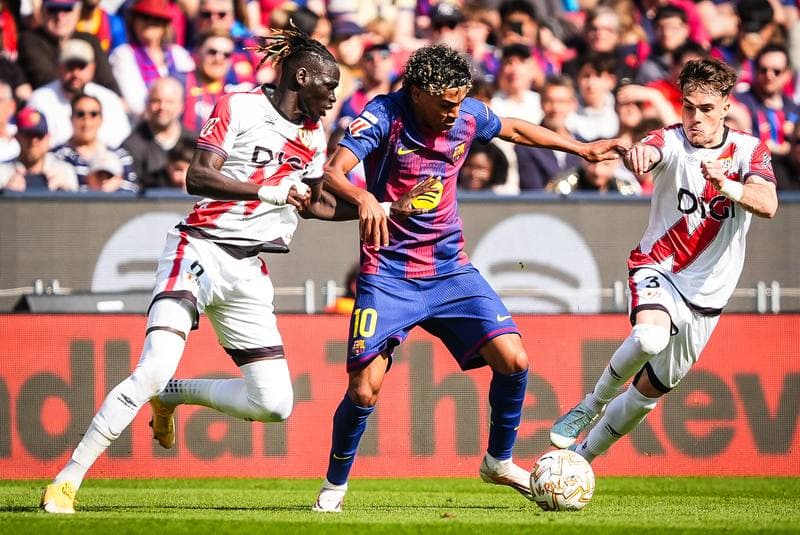 Football. La Liga. Barcelona - Rayo Vallecano. 22.03.2026