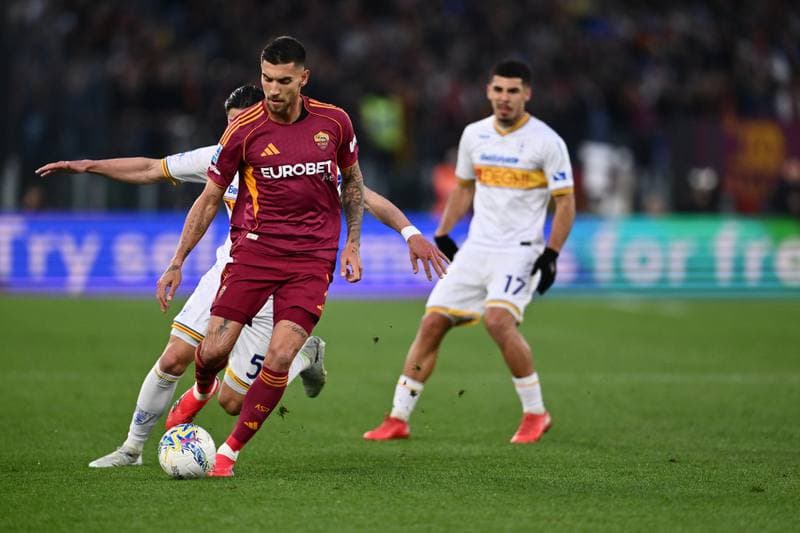 Football. Serie A. AS Roma - US Lecce. 22.03.2026