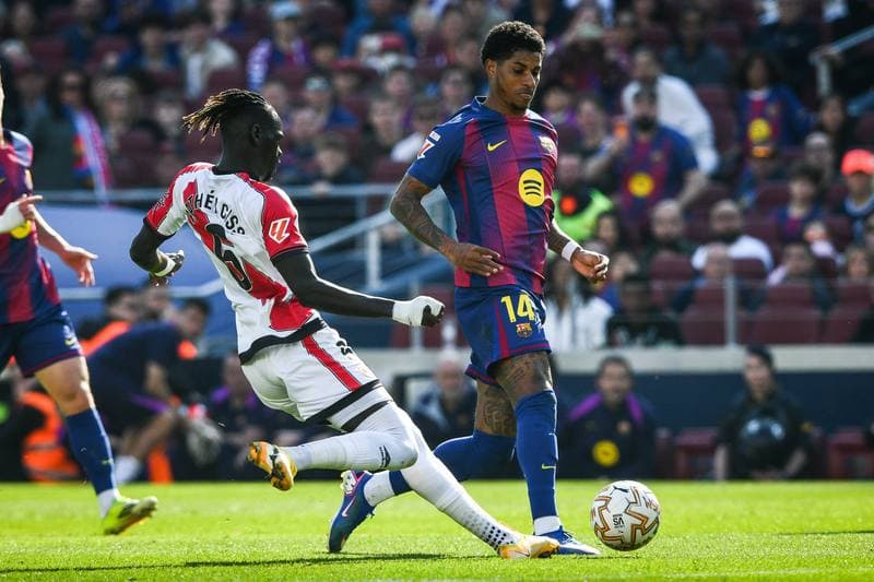 Football. La Liga. Barcelona - Rayo Vallecano. 22.03.2026