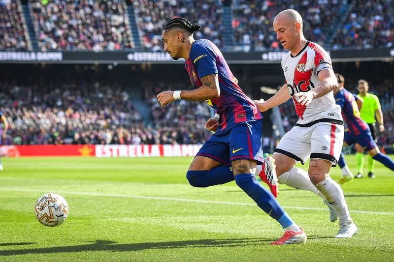 Football. La Liga. Barcelona - Rayo Vallecano. 22.03.2026