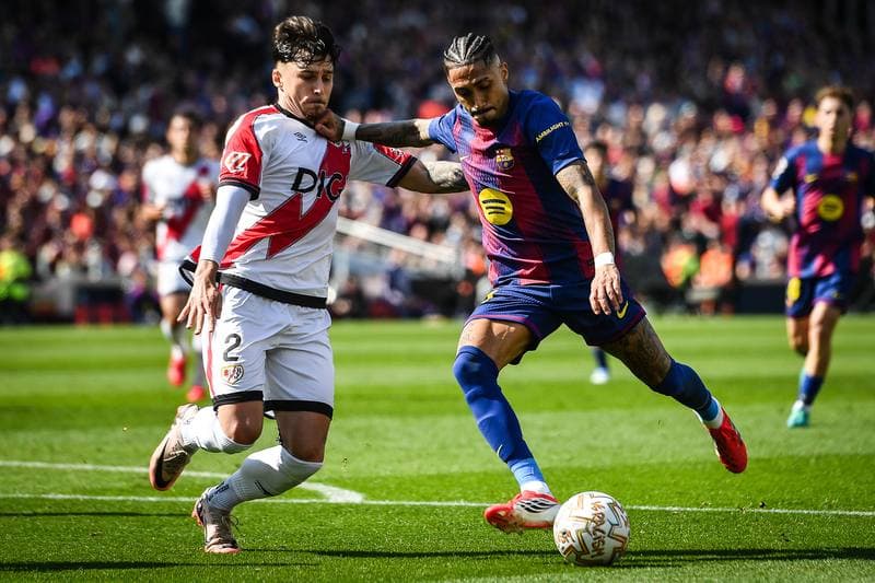 Football. La Liga. Barcelona - Rayo Vallecano. 22.03.2026