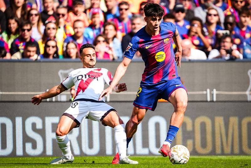 Football. La Liga. Barcelona - Rayo Vallecano. 22.03.2026