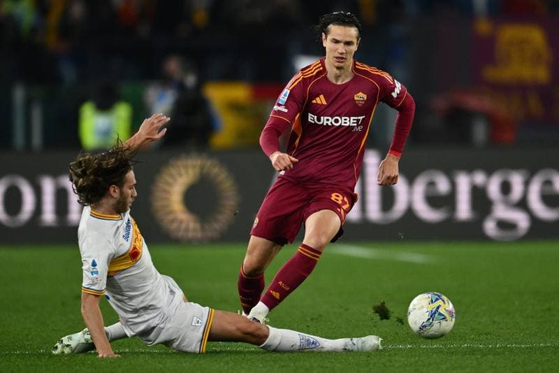 Football. Serie A. AS Roma - US Lecce. 22.03.2026