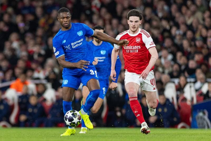 Football. UEFA Champions League. Arsenal - Bayer Leverkusen. 17.03.2026