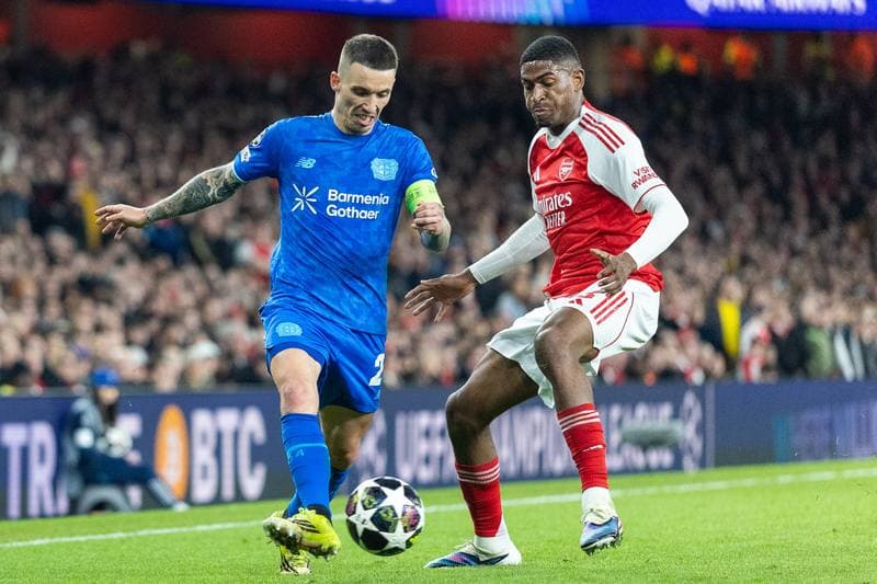 Football. UEFA Champions League. Arsenal - Bayer Leverkusen. 17.03.2026
