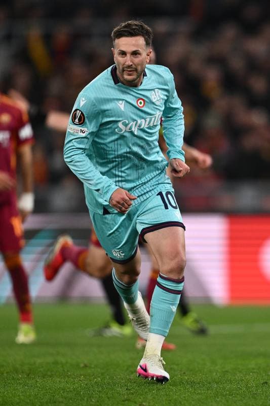 Football. UEFA Europa League. AS Roma - Bologna FC. 19.03.2026